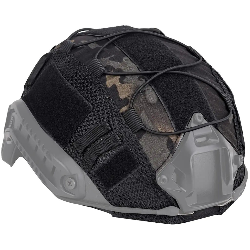 Страйкбольный шлем и пейнтбольная маска В сочетании со шлемом и балаклавой CQB Combat с близкого расстояния для полной защиты лица Изображение 4