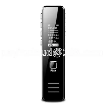 Ручка для записи HD Двойной микрофон с шумоподавлением без потерь Пульт дистанционного управления Профессиональный MP3-плеер