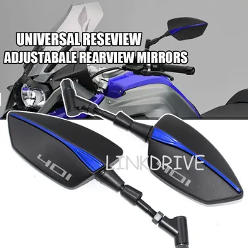 Для Husqvarna Black Arrow 401 White Arrow 401 2020-2021 Мотоциклетные регулируемые боковые зеркала заднего вида Универсальные заднего вида
