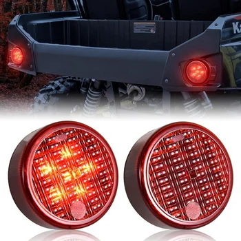 Задний фонарь для Teryx, светодиодные красные Тормозные Задние Фонари Kawasaki Teryx 4 2012-2016 Замена (2 ШТ.)